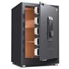 Onais Safe for Home Use, Heavy-Duty Office Fingerprint Safe, Wardrobe All-Steel Body, Safe for Storing Mobile Phones, Smart