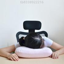 ] Lie down pillow super nap male trumpet artifact small office table nap pillow sleep mini winter adult hug