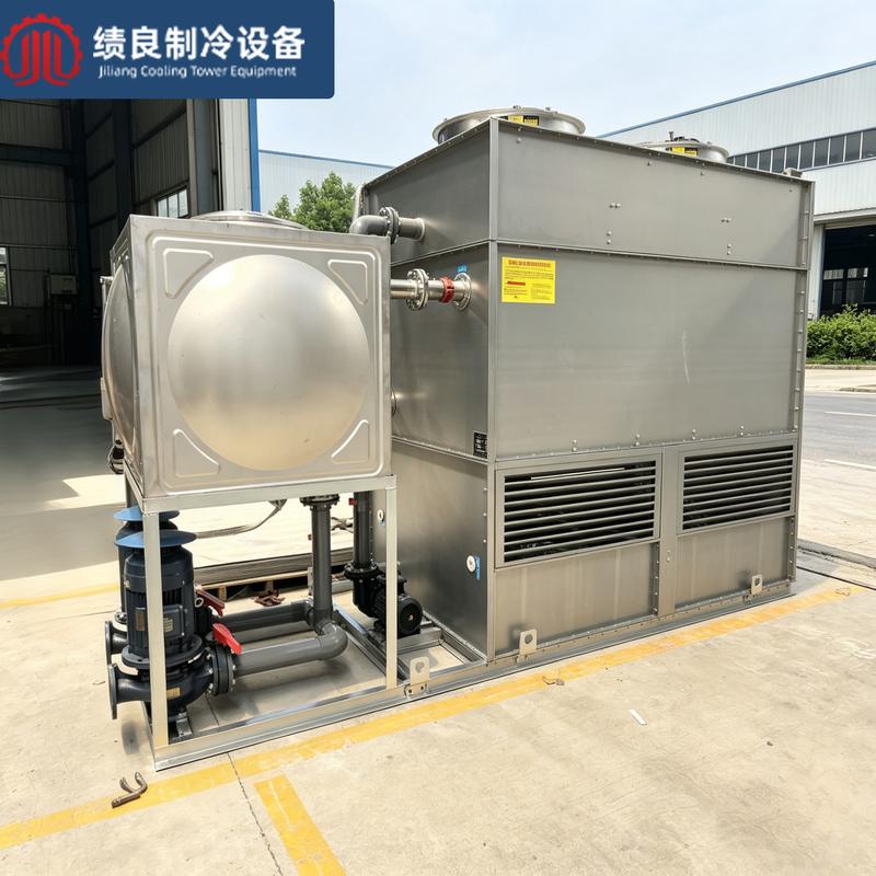 Closed Cooling Tower Industrial Circulation Cooling System 30 Tons 300 Tons Atmosphere Furnace Vacuum Furnace Medium-High Frequency Furnace Large Pump Station