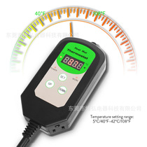 US standard 110V digital temperature control sensor regulator heat mat heating plant reptile temperature and humidity meter