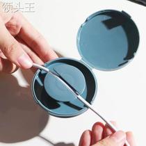 New compact portable round rotatable data cable organizer and storage box mobile phone charging cable winding