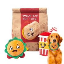 Plush Teething Toys for Puppy Sound Stuffed Interactive