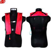 For the benefit of CNMF9015 Hand-controlled scarf-style inflatable and inflatable life jacket Hand-controlled scarf-type life jacket can be set