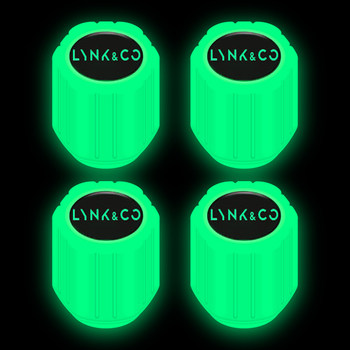 Suitable for Lynk & Co Luminous Valve Caps 03+ 02 06 05 01 09 Interior Car Tire Luminous Valve Caps