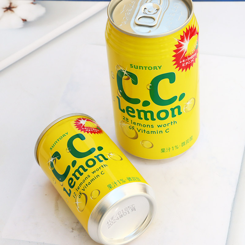 安享好物 安享C级碳酸饮料-三得利柠檬碳酸饮料  