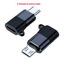 Type C Female to Micro Male USB Adapter for Mobile Phone OTG