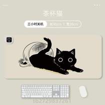 Heated left side switch office hand warmer desktop electric heating book mouse pad extra large girls heating desk pad work station