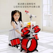 Beginners entry-level childrens drum set for home playing jazz drums for boys 2 years old and 3 babies toy music piano electronic {