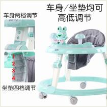 Baby walker anti-O-leg anti-rollover starter foldable 6-18 months baby walker for boys and girls