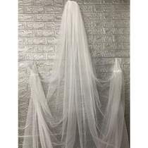 Tail trailing wedding arm) covering diamond sleeves veil veil bride wedding beading long rhinestone hand (white