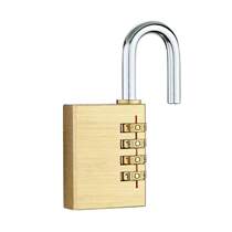 Anti-rust mini luggage bag lock combination lock padlock glass door warehouse cabinet door large key cabinet home {