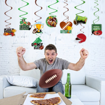 Amazon Super Bowl layout spiral hanging accessories 2024 New