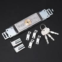 Roll Strobe Lock Roll Shutter Door Lock Cross Crescent Blade Roll Door Lock Slim Middle Home Open Bottom