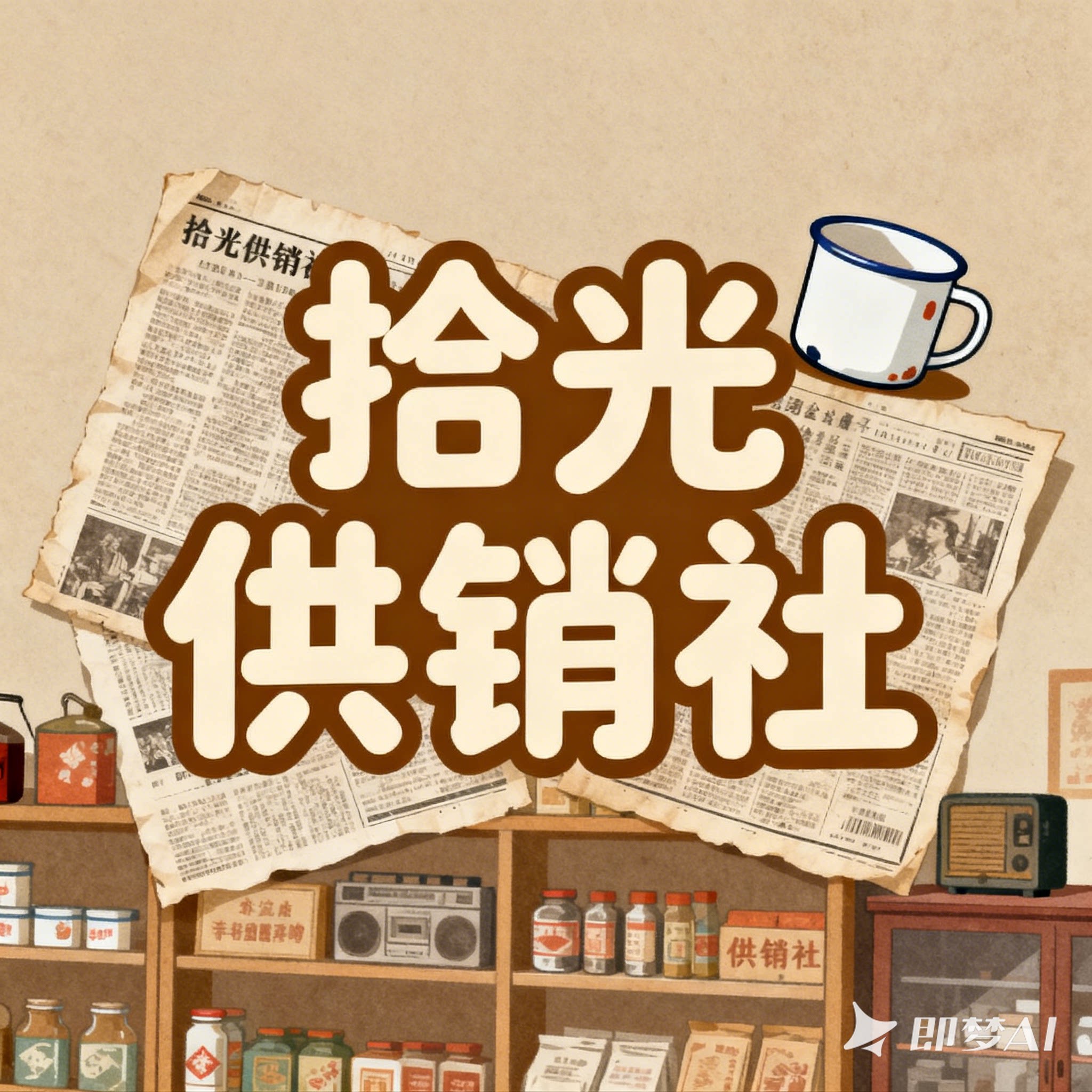 拾光供销社的LOGO