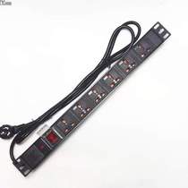 Single box power strip lightning protection industrial line board drag network power distribution pdu unit overload engineering cabinet position hole socket