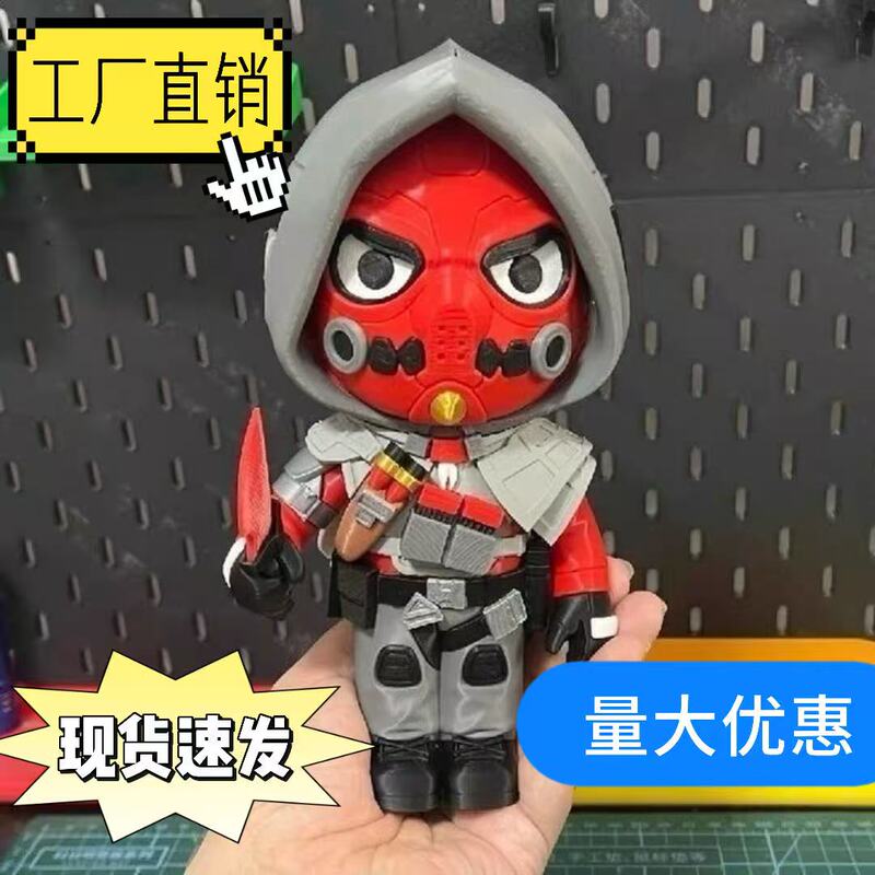 Delta Force Action Figure Model a Sai Yeid Collectible Figure Red Owl Gk Red Dragon Red Wolf Ornament Q Version