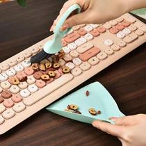 New small broom dustpan set mini broom desktop cleaning cleaning brush dustpan wipe keyboard gadget small