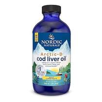 Nordic Naturals Arctic-D Cod Liver Oil Lemon - 8 oz - 10