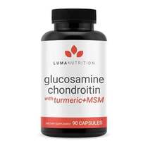 Luma Nutrition Glucosamine Chondroitin MSM - Turmeric Bo