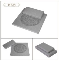 Natural coconut palm silk cushion Zen cushion folding kneeling Baie Buddha cushion kneeling mat new thickened meditation sit-in mat