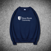State University of New York Stony Brook Round Neck Sweater Stony Brook University Stony Brook Contrast Color Jacket Student