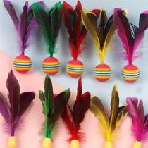 Big three-hair ball for badminton high elastic three-hair ball 10 balls for badminton racket shuttlecock ball badminton racket ball