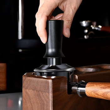 Italian Coffee Machine Handle Elastic Tamper 304 Stainless Steel Horizontal Constant Pressure Tamper 51/53/58mm