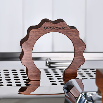 E61 Series Coffee Machine Brewing Head Anti-Scalding Ring High-Grade Walnut/Beech Wood Grain Heat Insulation Cover Brewing Head Cover Accessories