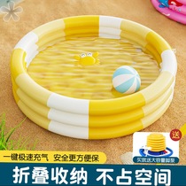 (Thickened version) Inflatable ocean ball pool girls boys childrens toy pool children indoor home baby fence