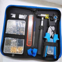 340 sets of four-button rivets and tool combination sets hidden buckle metal button tool kits for Amazon cross-border