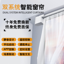 Moguang M3 Electric Curtain Track Intelligent Fully Automatic Hidden Silent Small Motor Voice Control Mijia Xiaoai