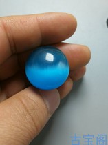 Antiques antiques jade old collections handed down treasures Qing Dynasty old gemstones cats eye pendants necklaces rings