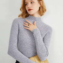 2024 spring womens knitwear half turtleneck sweater women