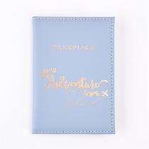 2PCS a Set Mr Mrs Lovers Couples PU Leather Passport Cover