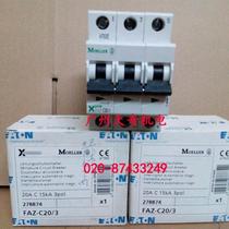 New EATON circuit breaker FAZ-C20 3 3P 20A UL certified