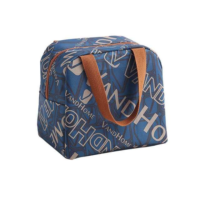 Insulated bag lunch box hand bag portable lunch bag Aluminum foil thickened ນັກສຶກສາຫ້ອງການພະນັກງານເດັກນ້ອຍຂະຫນາດໃຫຍ່ທີ່ມີຖົງອາຫານທ່ຽງ