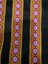 New Yunnan Wenshan Miao embroidery 4cm wide and 5m long with cloth head error