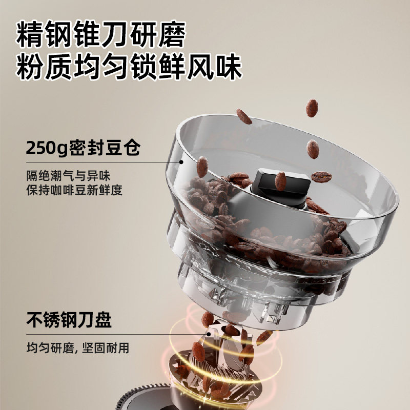 [New Product]Aeomjk/Cm7020A Dual Pump Boiler Coffee Machine Italian Style Home Use with Integrated Grinder