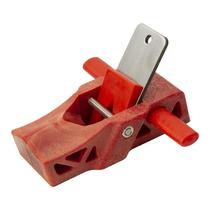 Hand planing small light planing wood planing planing white PP material hand gouging DIY woodworking tools