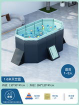 Swimming pool home childrens inflatable foldable pool home baby swimming bucket outdoor large bracket manufacturer