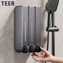 German craftsmanship punch-free hotel shampoo and shower gel sub-bottle wall-mounted soap dispenser hand sanitizer press bottle