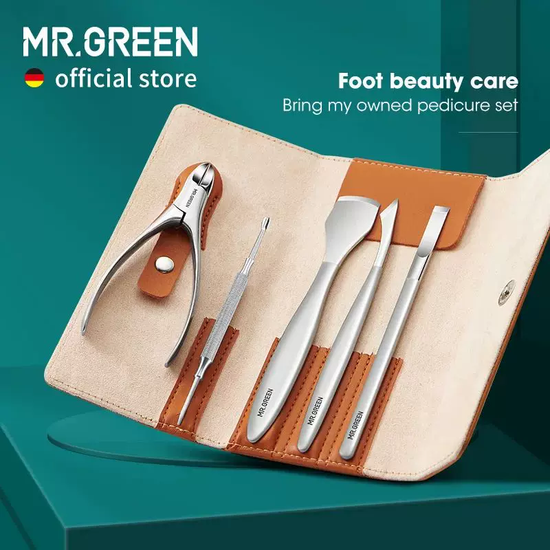MR.GREEN Нож для педикюра набор профессиональный вросшие ногти