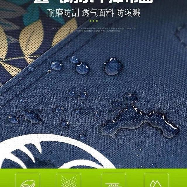 Durable Oxford Cloth Double-Layer Thickened Folding Chair Replacement Fabric Accessories Chair Cushion Small Stool Fabric Cover