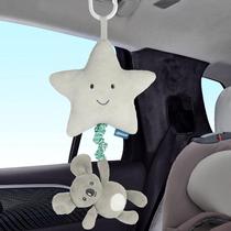 Baby stroller pendant bell music box soothing baby toy car armrest clockwork hanging car bed bell