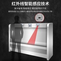 Sensor urinal service area kindergarten vertical high-speed rail stainless steel urinal factory nursing home supermarket mens toilet