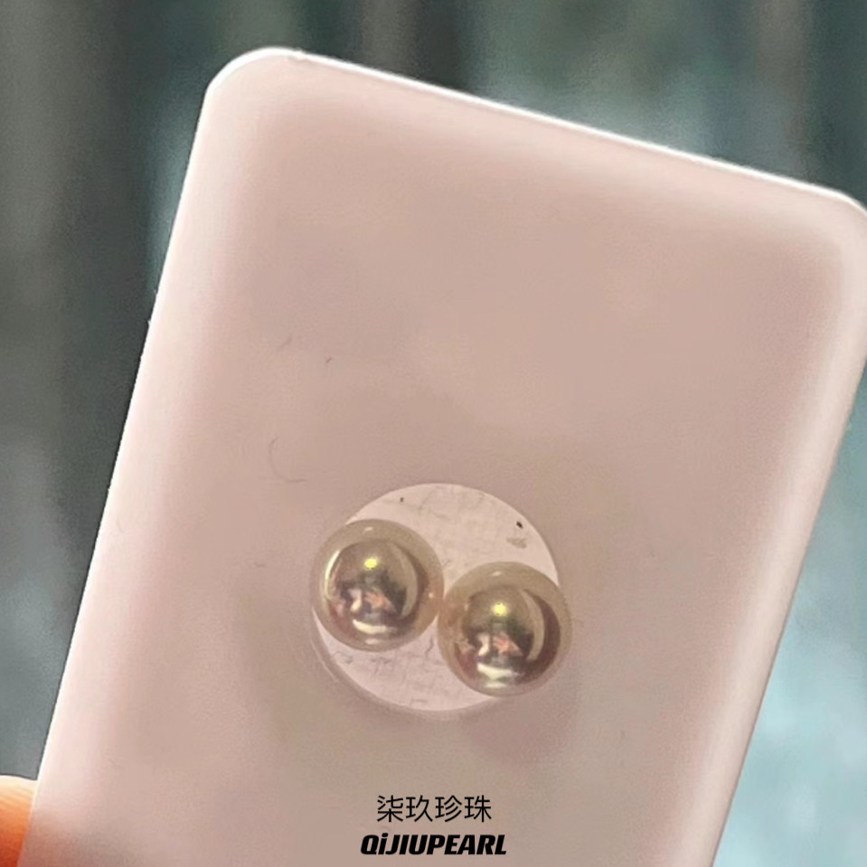 Akoya海水珍珠耳钉：正圆极光天女品质，18K金耳坠日常百搭耳环选购全攻略！-耳饰-淘宝百科网