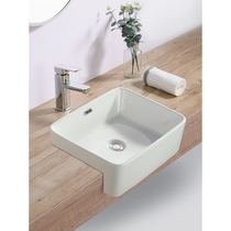Wrigley Bathroom Taichung Basin Semi-embedded Basin Home Hotel Hotel Bathroom Semi-Hung Ceramic Counter Basin Wash