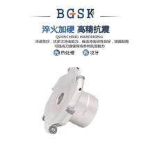 TMR round nose T-slot three-side edge cutter head Arc groove three-side edge CNC milling cutter head R3 R4 R5 R6