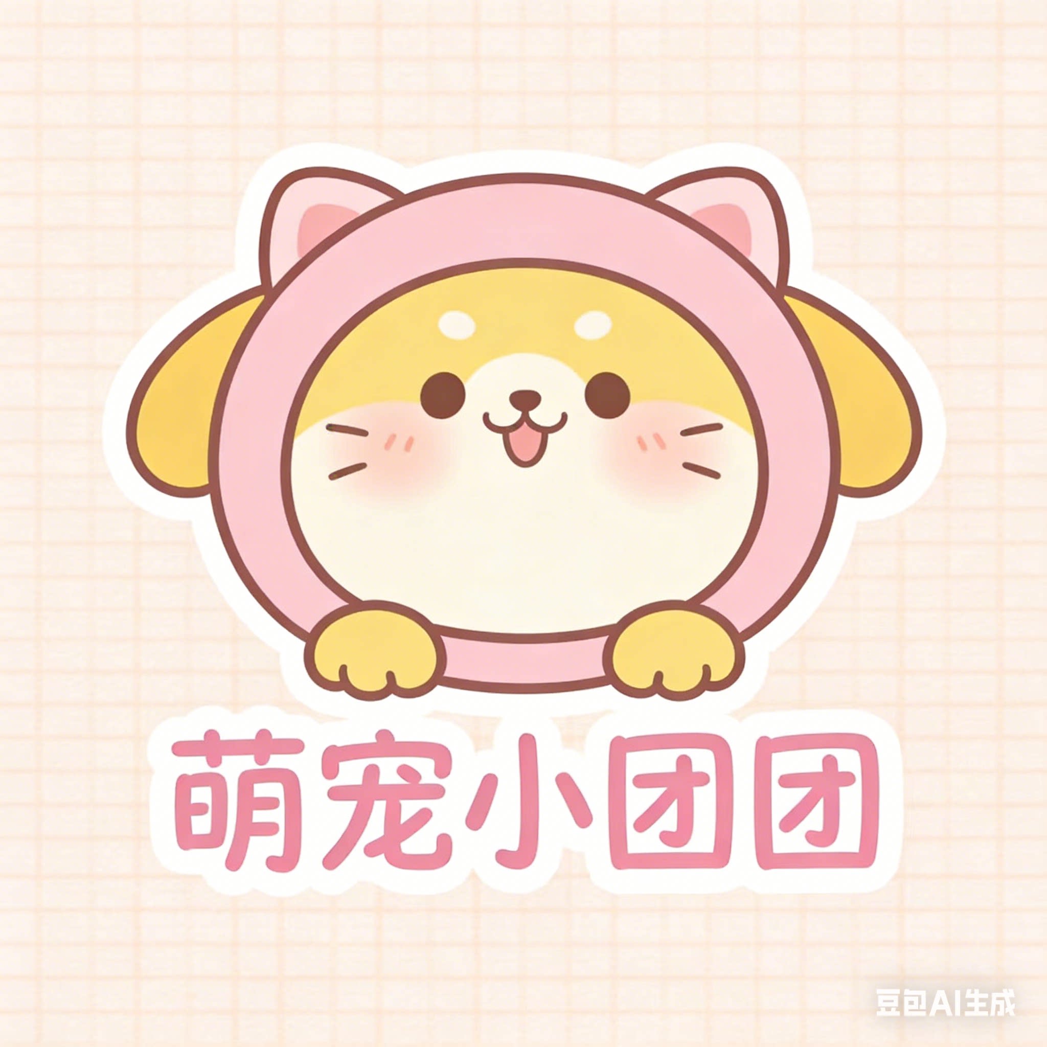萌宠小团团的LOGO