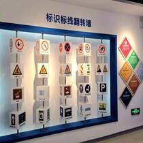 Internet celebrity interactive flip card outdoor creative flip wall check-in kindergarten entrance scenery wall traffic safety flip fun